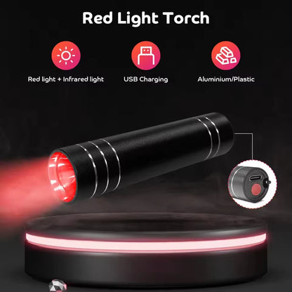 LumiRestore™ Portable Red Light Therapy Lamp